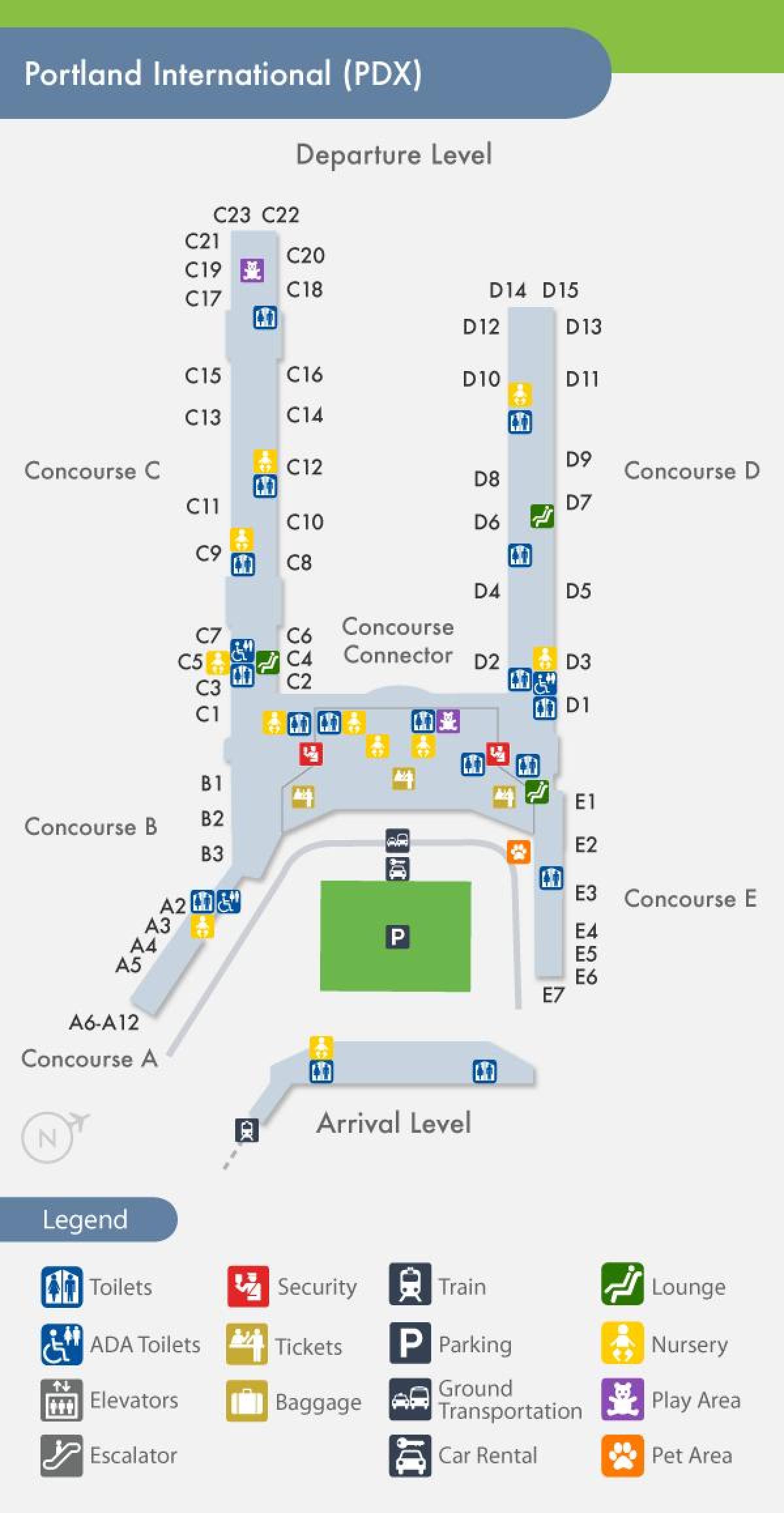 ОПД карте аэропорта