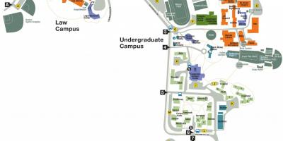 Карта колледжа Льюиса и Кларка